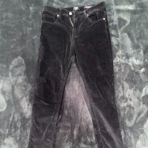 Cotton On Corduroy Black Slim Fit Pant